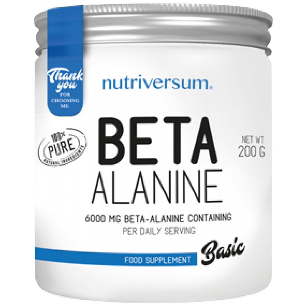 nutriversum_BASIC_BETA-ALANIN_200g_500px_tmb-a303fc5-1000x1000-1 Beta Alanine Powder | 100% Pure - Image 1