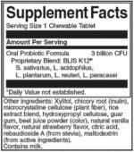 Oral Probiotic Formula - Natural Strawberry - Image 2