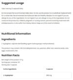 Tryptophan 300 mg / Vege - Image 2