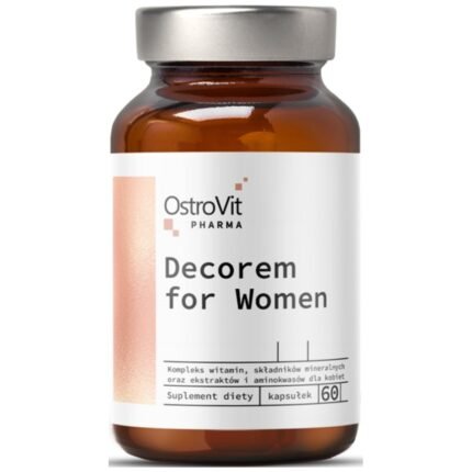 Decorem for Women капсули от OstroVit в опаковка от тъмно стъкло