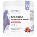 Creatine Monohydrate, Mushrooms & Rhodiola | with Lion's Mane, Cordyceps, Chaga