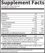 Organic Plant-Based Energy + Focus Pre-Workout | No Sugar - Image 2
