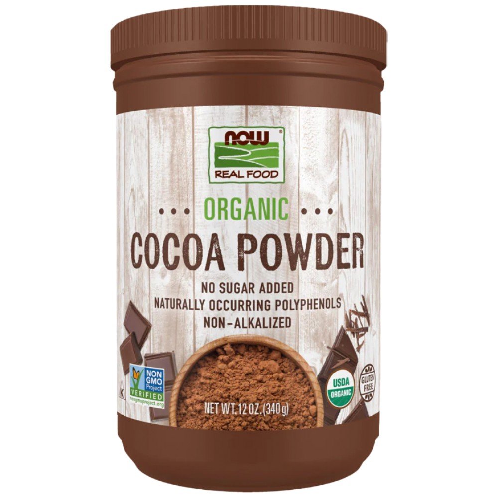 production_2flistings_2fb7420d02-bf8a-4506-b67a-78d5565eda24_2fnow-foods-cocoa-powder-organic-340gr-1_x1080_crop_center-33f5356-1000x1000xwhite Organic Cocoa Powder | No Sugar Added - Image 1