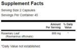 Rosemary 400 mg - Image 2