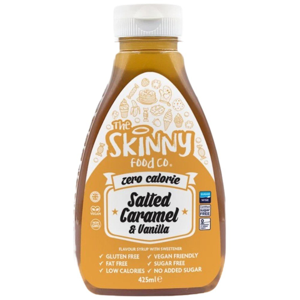salted-caramel-vanilla-virtually-zero-c-sugar-free-skinny-syrup-425ml-761933-4c6736c-1000x1000-1 Skinny Syrup | Salted Caramel Vanilla - Image 1