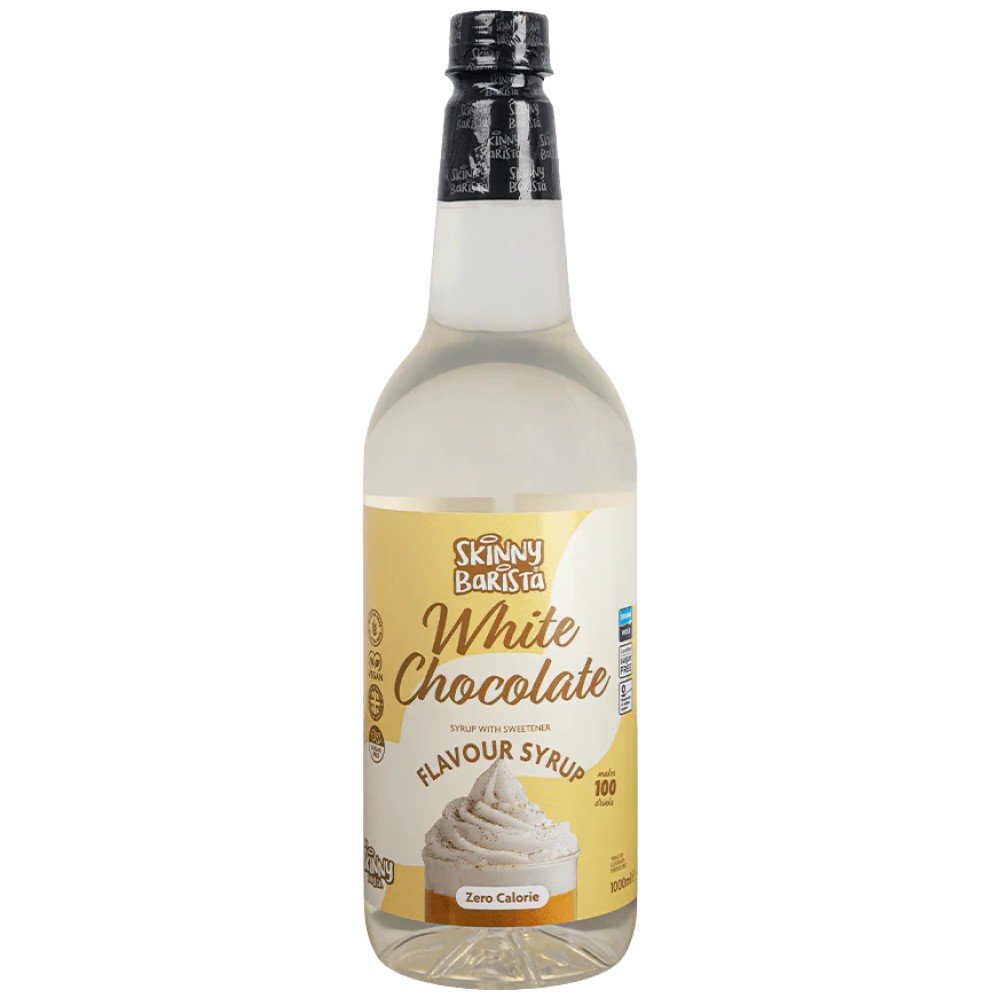 skinny-barista-white-chocolate-syrup-zero-calorie-sugar-free-skinny-coffee-1-litre-2984041-c1fda6b-1000x1000xwhite Skinny Barista Zero Calorie Coffee Syrup | White Chocolate - Image 1
