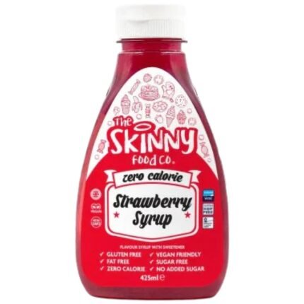 skinny syrup strawberry syrup бутилка без захар