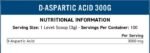 D-Aspartic Acid Powder 3000 mg - Image 2