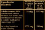 Tribulus 1000 mg | Fruit Extract with 90% Saponins - Image 2