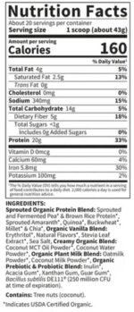 Organic Creamy Protein with Oat Milk - Image 2