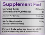 NAD+ 500 mg - Image 2