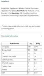 Vegan Chocolate Spread - Hazelnut - Image 2
