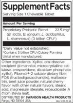 Chewable Probiotic for Kids - Natural Cherry Flavor - Image 2