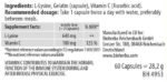 L-Lysine 400 mg - Image 2