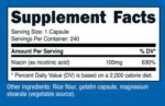 Niacin Vitamin B-3 100 mg - Image 2