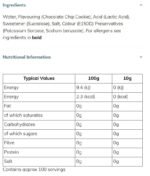 Skinny Barista Zero Calorie Coffee Syrup | Chocolate Chip Cookie - Image 2