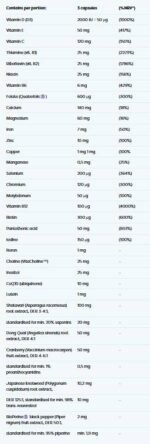 Multivitamins & Minerals Woman - Image 2