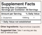 L-Glutamine 500 mg - Image 2