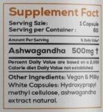 Ashwagandha 500 mg - Image 2