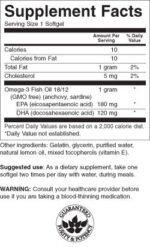 Lemon Flavor Omega 3 1000 mg - Image 2