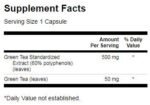 Green Tea Extract 500 mg - Image 2