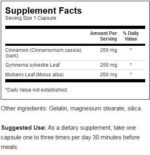 Cinnamon Gymnema Mulberry Complex 525 mg - Image 2