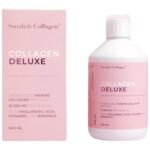 Collagen Deluxe Liquid | Hydrolyzed Marine Collagen Peptides with Hyaluronic Acid, Vitamins and Minerals