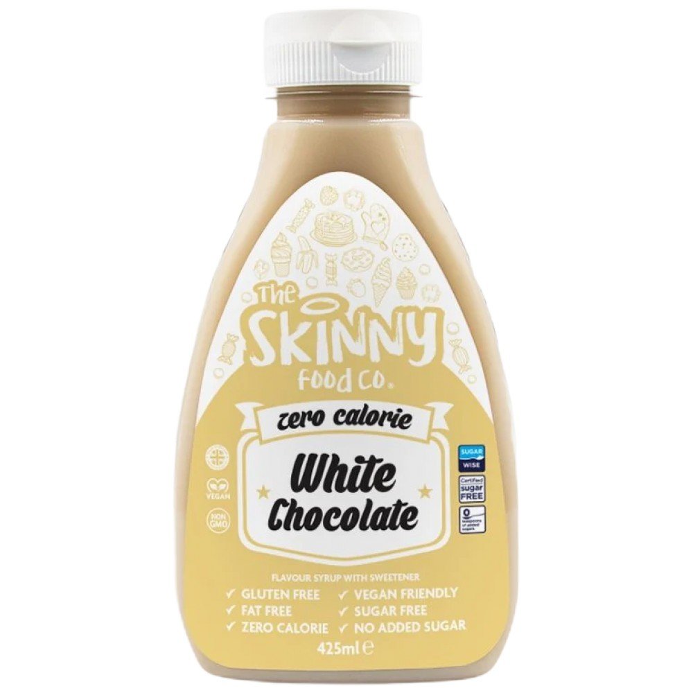 white-chocolate-zero-calorie-sugar-free-skinny-syrup-425ml-512873-103910f-1000x1000-1 Skinny Syrup | White Chocolate - Image 1