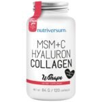 Collagen Hyaluron MSM Vitamin C капсули Nutriversum