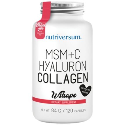 Collagen Hyaluron MSM Vitamin C капсули Nutriversum