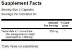 Yerba Mate (4:1) 125 mg - Image 2