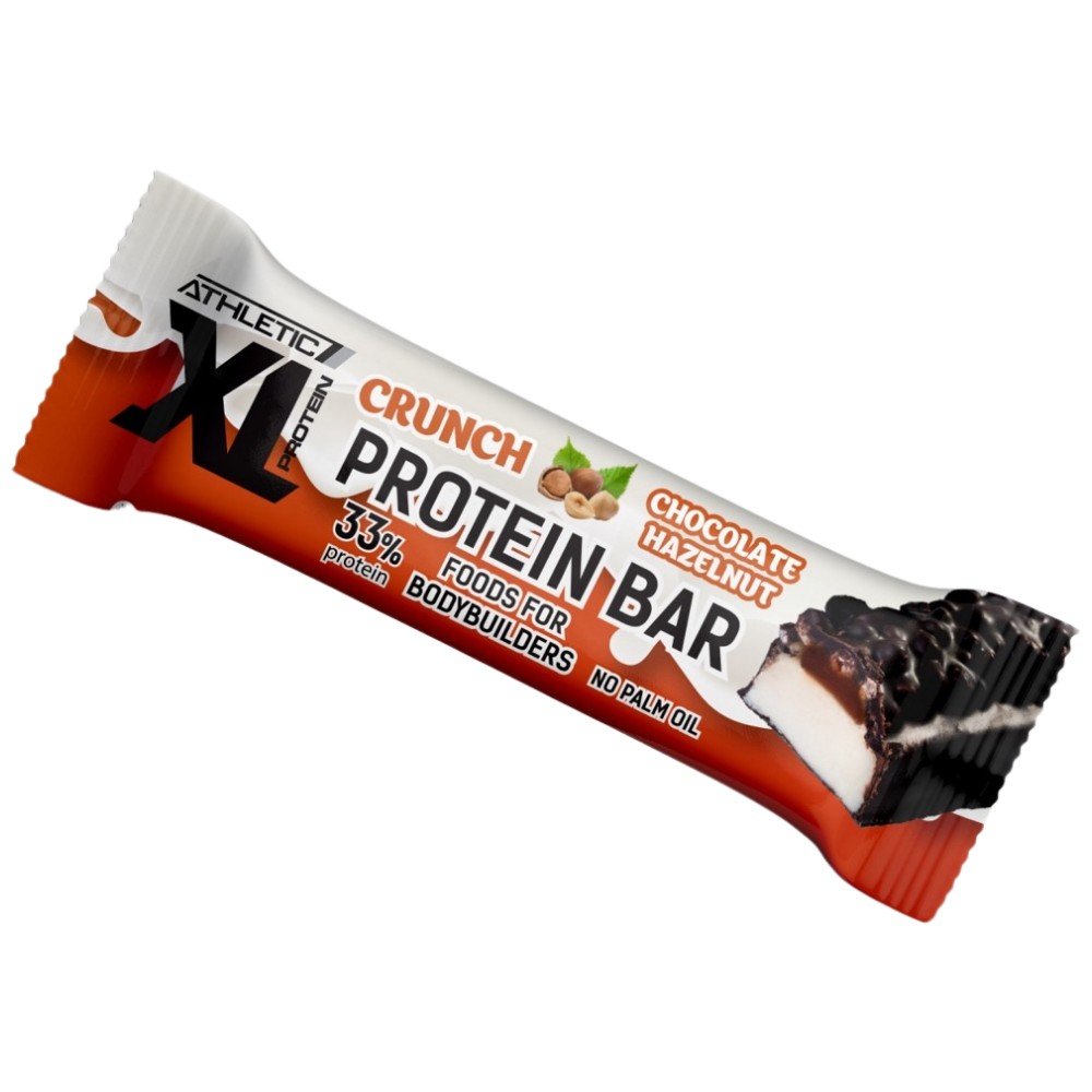 XL Crunchy Protein Bar протеинов бар с лешников крем