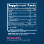 Flax Seed Oil Organic 1000mg. / 100 Softgels - Image 2