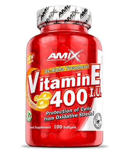 AMIX Vitamin E 400 IU софтгел капсули
