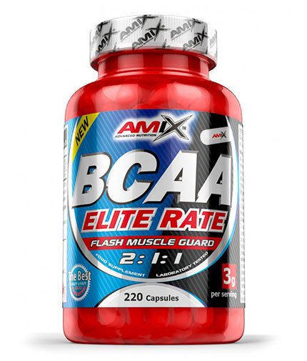 12025_pm_bcaa_elite_rate_220 BCAA Elite Rate 220 Caps. - Image 1