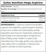 Mega Arginine 140 Caps. - Image 2