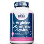 L-Arginine / L-Ornithine / L-Lysine / 100 Caps.