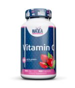 Vitamin C with Rose Hips 500mg / 100 Caps.