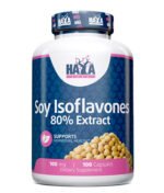 Soy Isoflavones 80% Extract NON-GMO 100mg / 100 Caps