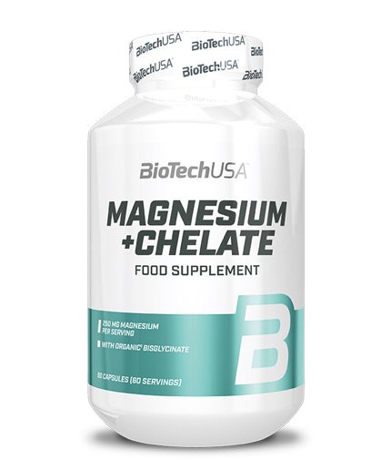 26205_pm_magn Magnesium + Chelate / 60 Caps - Image 1
