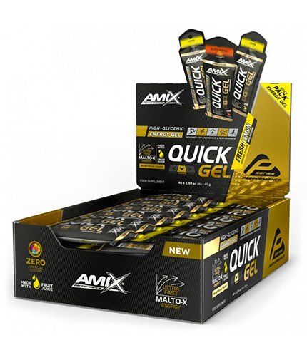 3133-quick-energy-gel-box- QUICK Energy Gel Box / 40x45g - Image 1