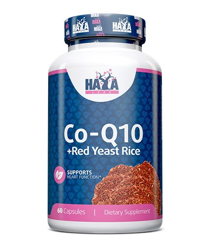 34-co Co-Q10 60mg. & Red Yeast Rice 500mg. / 60caps. - Image 1