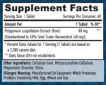 Resveratrol 40mg. / 60 Tabs. - Image 2