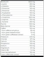 Amino Energy Zero with Electrolytes - Image 2