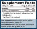 Vitamin D-3 / 4000 IU / 250 Tabs - Image 2