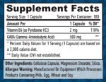 GABA + B-6 / 500mg. / 100 Vcaps - Image 2