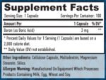 Boron 3 mg. / 100 VCaps. - Image 2