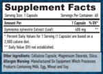 Gymnema Sylvestre Leaf 400mg. / 60 VCaps - Image 2