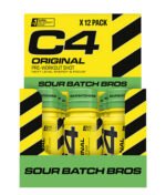 C4 Pre-Workout Shots / 12 x 60 ml