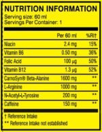 C4 Pre-Workout Shots / 12 x 60 ml - Image 2